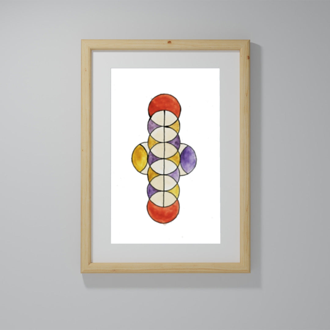 Gravura em aquarela VII