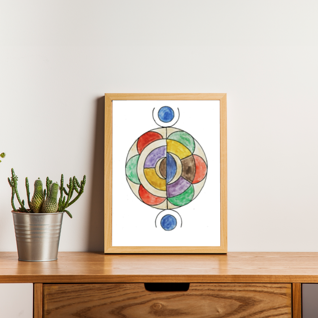 Gravura em aquarela X