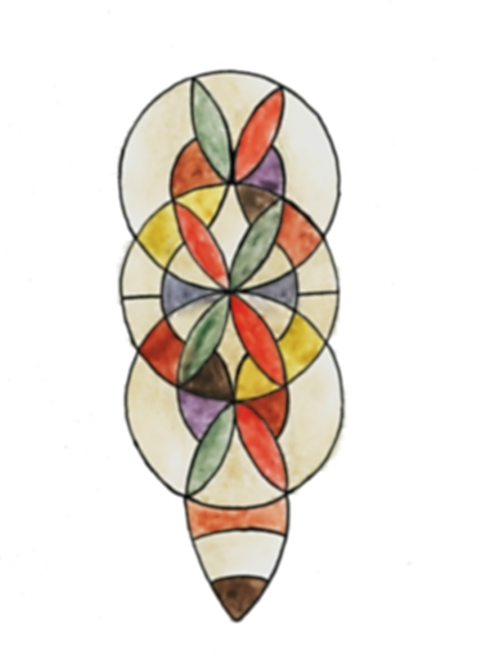 Gravura em aquarela XV