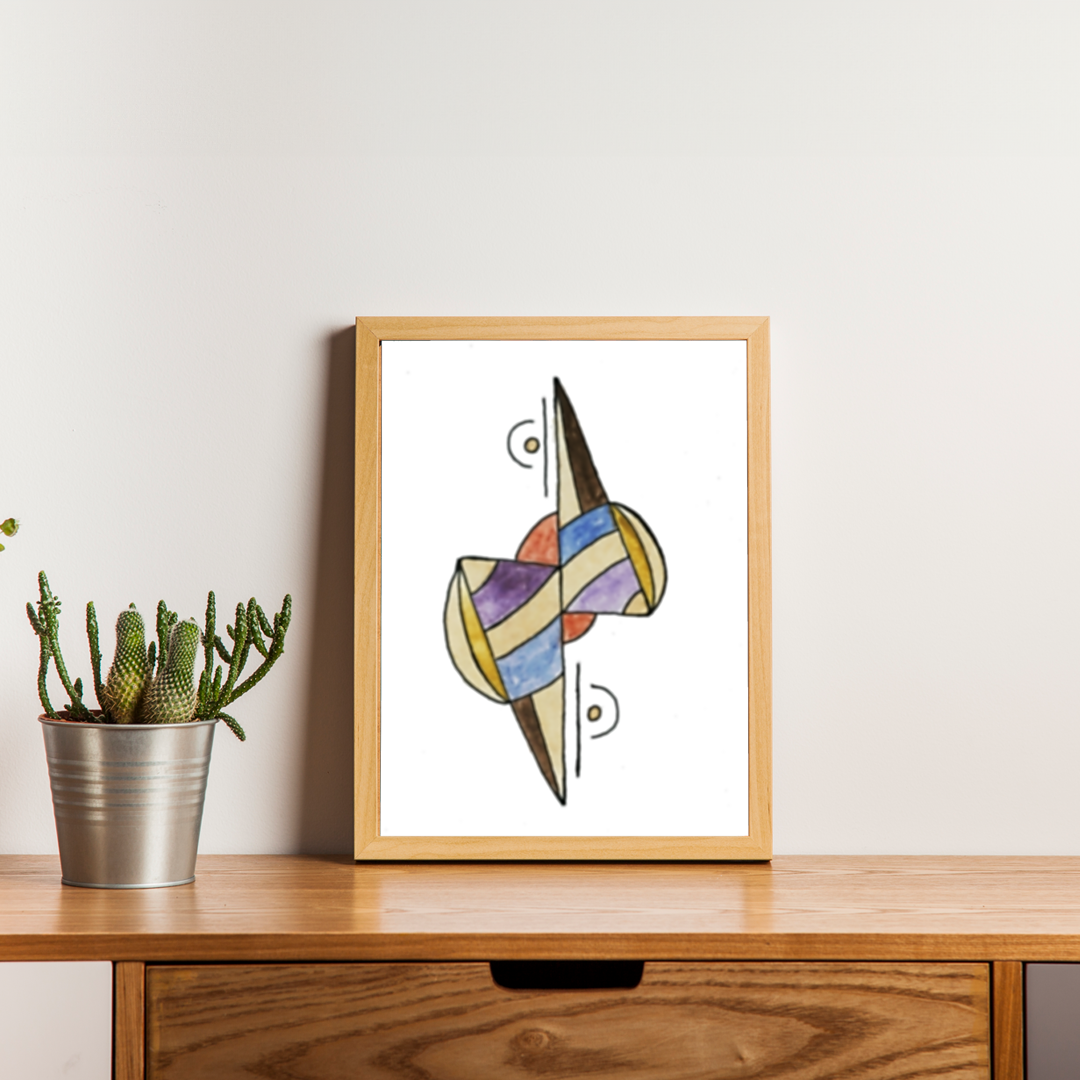 Gravura em aquarela II