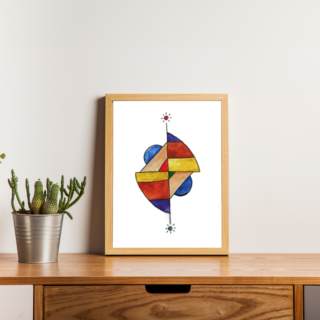 Gravura em aquarela I