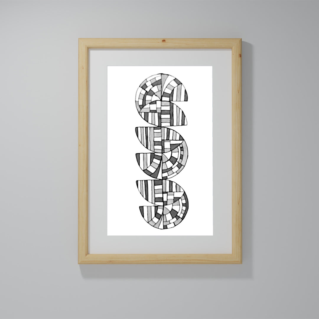 Gravura em papel XVI